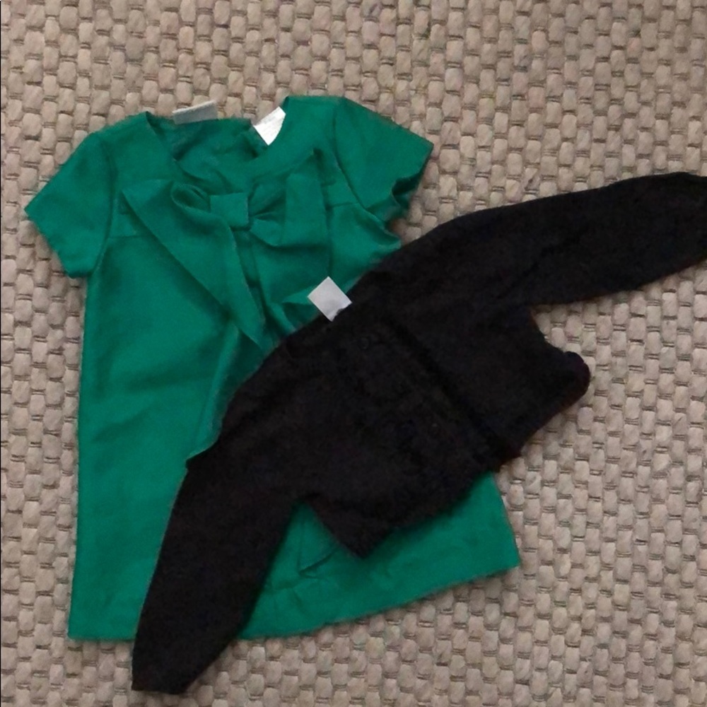 Dress set- worn once! 3-6 month. Great condition.